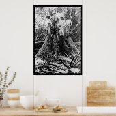 Poster Lumberjacks en Mindoro, Philippines 1906 (Cuisine)