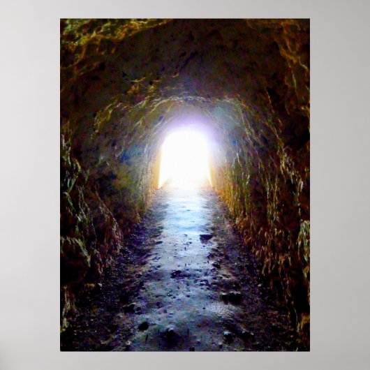 Poster Lumière à l'extrémité du tunnel (Devant)