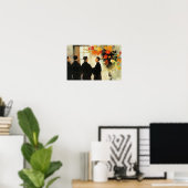 Poster Lumière à travers la fenêtre (Bureau à domicile)