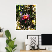 Poster Lumière Abstraite 4 : Notre Coeur (Bureau à domicile)