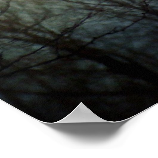 Poster Lumière bleue (Coin)