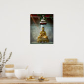 Poster Lumière brillante de Bouddha (Cuisine)