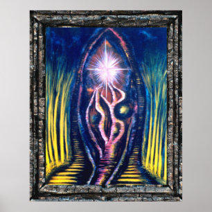 Poster Lumière céleste
