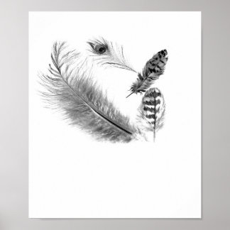 Poster Lumière Comme Une Plumes