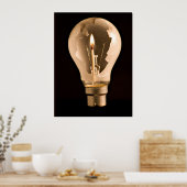 Poster Lumière dans l'obscurité (Cuisine)