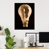 Poster Lumière dans l'obscurité (Bureau à domicile)