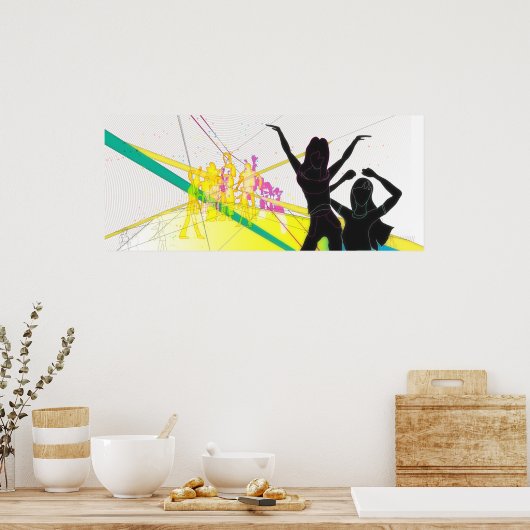 POSTER LUMIÈRE DE 5 HEURES HAUT (Cuisine)