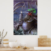 Poster Lumière de Cthulhu : Cthulhu se lève de la mer (Cuisine)