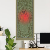 Poster Lumière De Guadalupe (Bureau à domicile)