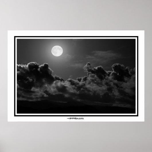 Poster Lumière de la Pleine lune (Devant)