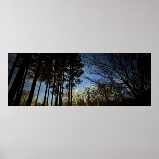 Poster Lumière de nuit, (Devant)