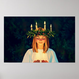 Poster Lumière de Sainte-Lucie