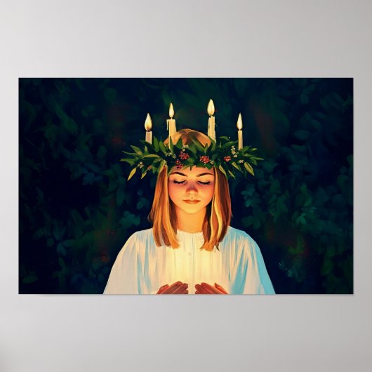 Poster Lumière de Sainte-Lucie (Devant)