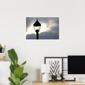 Poster Lumière d'en haut - Oeuvre originale de Mystic CT (Bureau à domicile)