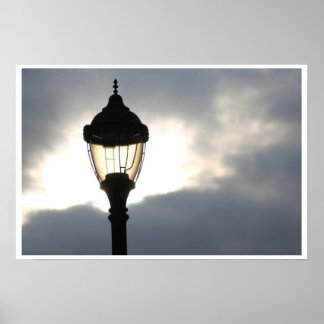 Poster Lumière d'en haut - Oeuvre originale de Mystic CT