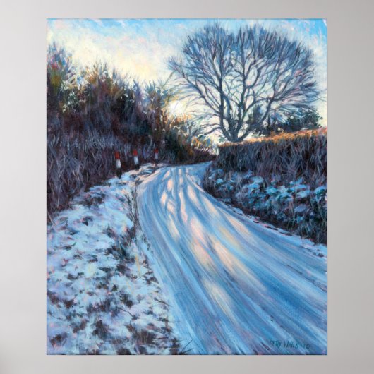 Poster Lumière d'hiver (Devant)