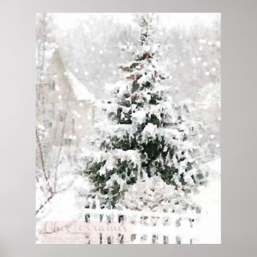 Poster Lumière d'hiver (Devant)