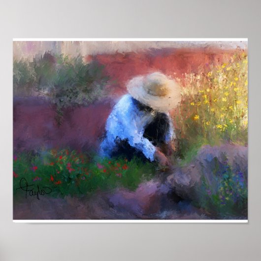 Poster Lumière dorée (Devant)