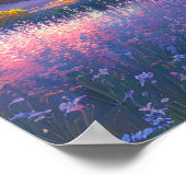 Poster Lumière dorée dans la vallée (Coin)