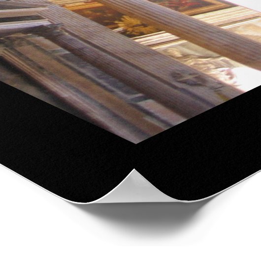 Poster Lumière du dessus (Coin)