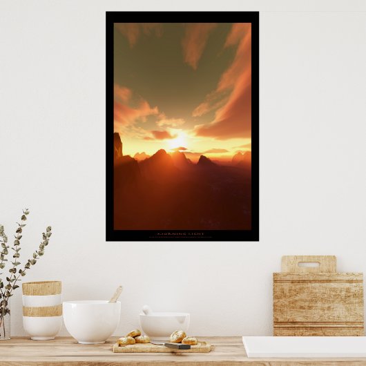 Poster Lumière du matin (Cuisine)