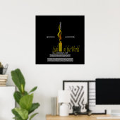 Poster Lumière du monde (Bureau à domicile)