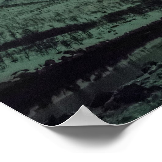 Poster Lumière du Nord (Coin)