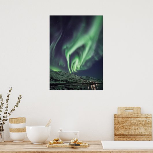 Poster Lumière du Nord (Cuisine)