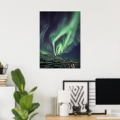 Poster Lumière du Nord (Bureau à domicile)