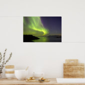 POSTER LUMIÈRE DU NORD - ALASKA (Cuisine)