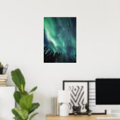 Poster Lumière du Nord Scandinavie (Bureau à domicile)