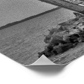 Poster Lumière du port de Toledo (Coin)