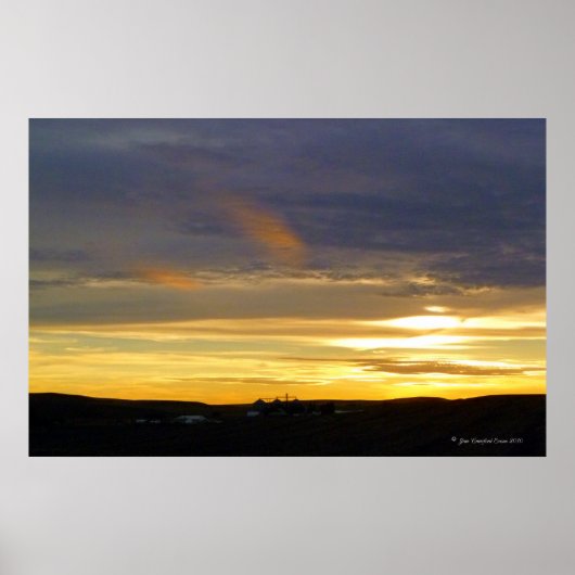 Poster Lumière du soir (Devant)