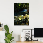 Poster Lumière du soleil et cascade (Bureau à domicile)