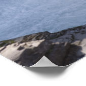 Poster Lumière Du Soleil Sur Les Cascades Du Côté D'Une M (Coin)