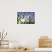 Poster Lumière du soleil sur l'herbe (Cuisine)