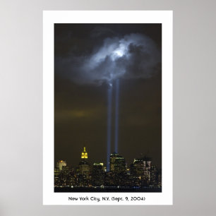 Poster Lumière du World Trade Center