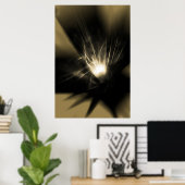 Poster Lumière énigmatique (Bureau à domicile)