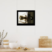 Poster Lumière et foncée (Cuisine)