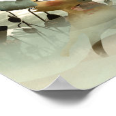 Poster Lumière et transparence délicieuses (Coin)