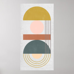 Poster Lumière géométrique III