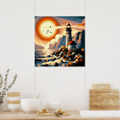 Poster Lumière guide (Cuisine)
