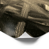 Poster Lumière intérieure monochrome (Coin)