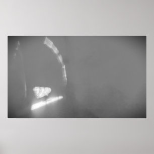 Poster Lumière & Lignes - noir,