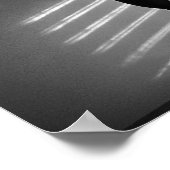 Poster Lumière & Lignes - noir, (Coin)