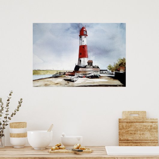 Poster Lumière marine (Cuisine)