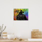 Poster Lumière n foncée (Cuisine)