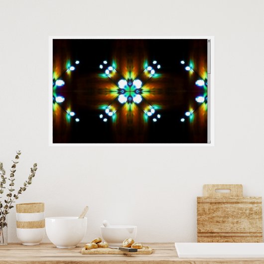 Poster Lumière - Négative (Cuisine)