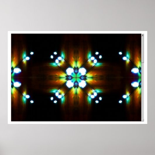 Poster Lumière - Négative (Devant)