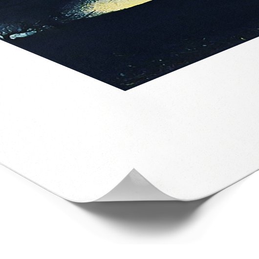 Poster Lumière nocturne (Coin)